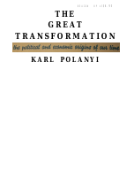 Karl Polanyi - The Great Transformation.pdf